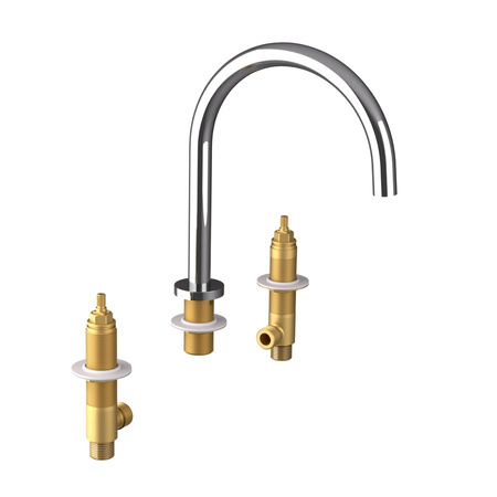 ULTRAMIX korpus do 3-elementowej umywalkowej baterie, chrom