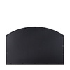 Wingham Arch Mirror Black 1200x30x800mm