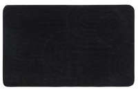 RIST dywanik łazienkowy, 50x80cm, 100% polyester, antypoślizgowy, czarny