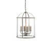 Lambeth 4 Pendant Light Satin Nickel