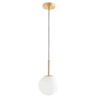 NOWOCZESNA LAMPA WISZĄCA ZŁOTA FREDICA D15