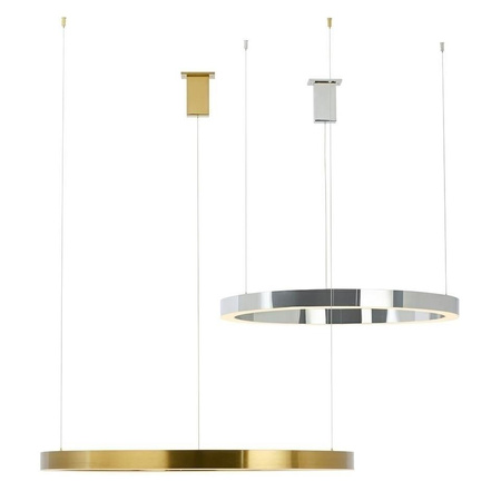 MOOSEE lampa wisząca RING 80 srebrna