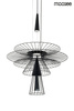MOOSEE lampa wisząca SESTO czarna