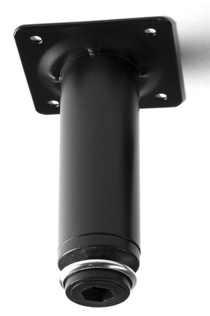 KERAMIA FRESH nóżka o regulowanej wysokość 100-110mm, czarny mat