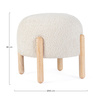 Taboret BIZZOTTO DAYLA – naturalny