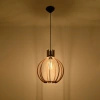 Lampa wisząca ARANCIA naturalne drewno