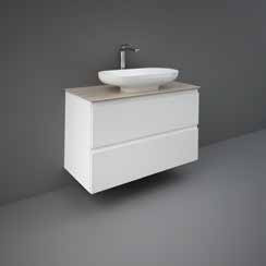 Zestaw DES Miska WC podwieszana z deską W/O i Umywalką Nablatową 70X35CM Biały Połysk