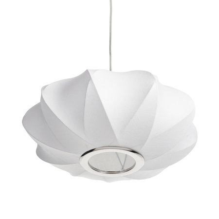 Lampa wisząca SILK X-shape biała 40 cm - nowoczesna i minimalistyczna
