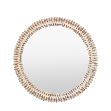 Pimlico Round Mirror White Wash 900mm