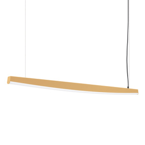 Lampa wisząca JORUN 150 złota LED 3000K
