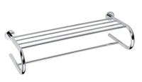 X-ROUND E półka na ręczniki, typu U, 600mm, chrom