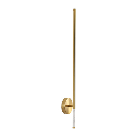 Lampa ścienna FRESCO LED złota 95 cm