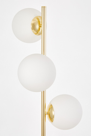 LAMPA STOJĄCA PODŁOGOWA KLASYCZNE ZŁOTO FREDICA W3