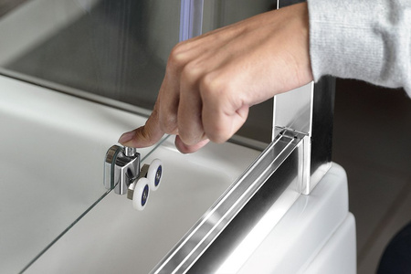 DEEP kabina prysznicowa 1200x900mm wariant L/P, szkło czyste