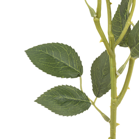 Faux Stem Vintage Rose White 540mm (6pk)