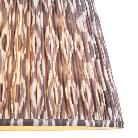 Ikat Shade Pearl Grey Fabric 275x280x400mm