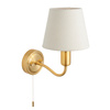 Conway Bathroom 1 Wall Light Satin Brass
