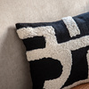 Kalho Embroidered Cushion Midnight 300x500mm