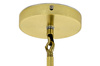 MOOSEE lampa wisząca CANDELABR 6 złota