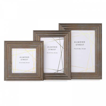 Hutton Photo Frame 7x5in (3pk)