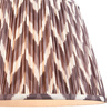 Zigzag Shade Pearl Grey Fabric 275x280x400mm