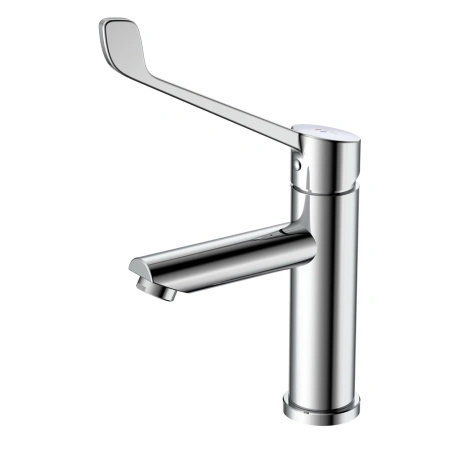 Bateria umywalkowa stojąca z dźwignią Medico, chrom