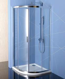 EASY kabina prysznicowa półokrągła 800x800mm, L/R, szkło czyste