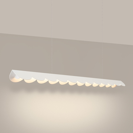 Lampa wisząca BISCUIT biała LED 3000K