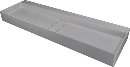 Umywalka granitowa nablatowa - z maskownicą