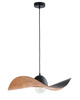 KAPELLO M czarny/miedź ? 55cm lampa wisząca