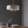 Highclere 6 Pendant Light Antique Brass 350-1740mm