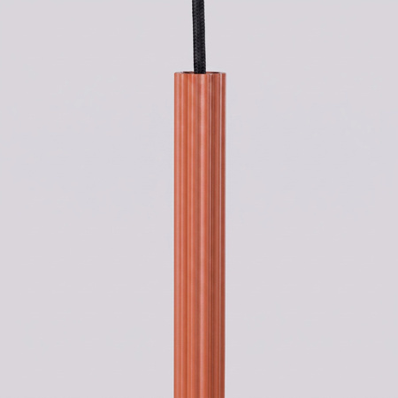 Lampa wisząca ARCHE 2P ochra czerwona