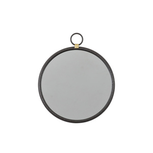 Czarne okrągłe lustro Bayswater 400 x 20 x 470 mm