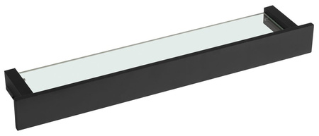 PATRON półka szklana 58cm, czarna