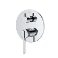 Bateria prysznicowo wannowa podtynkowa dwufunkcyjna, chrom