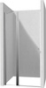 Drzwi prysznicowe 120 cm - uchylne