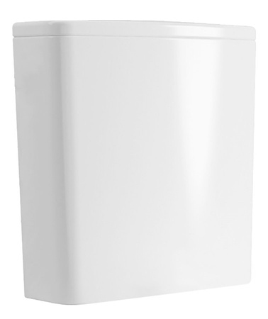 Spłuczka do kompaktu WC, biały