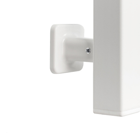 Elektryczny grzejnik łazienkowy Largo 500х1200 Sensor z Wi-Fi prawa, timer, biały aksamit