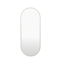 Highline Elipse Mirror Brass 400x20x1000mm