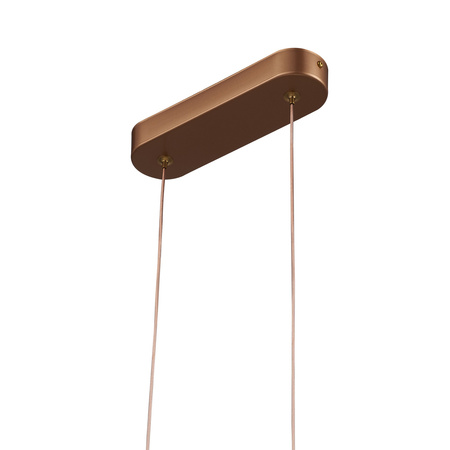 Lampa wisząca GUFO 1 LED różowe złoto 36 cm