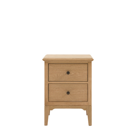 Malvern 2 Drawer Bedside 450x400x600mm