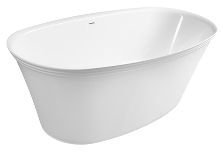 FLORINA wanna wolnostojąca, kompozyt, 170x80x61cm, biała