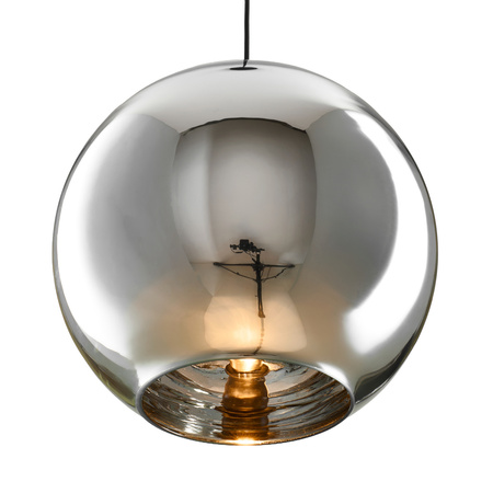 Lampa wisząca MIRROR GLOW - L chrom 40 cm