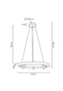 MOOSEE lampa wisząca CIRCLE SPOT 98 GOLD złota