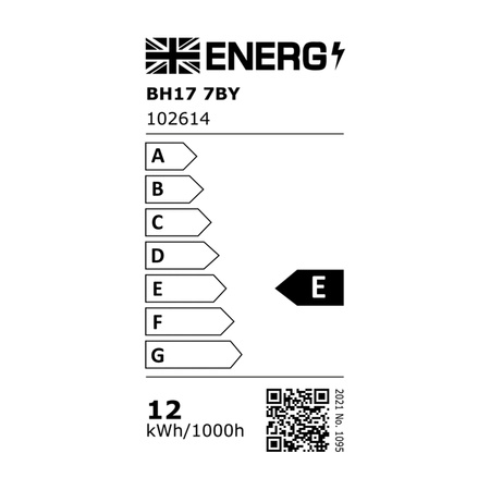 Opaline 12W LED E27 Opal Warm White 170x125mm