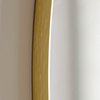 Holworth Pebble Mirror Gold 890x840mm