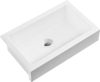 ARYA zlewozmywak ceramiczny 86x55,5cm, biały