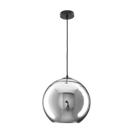 Lampa wisząca MIRROR GLOW - M chrom 30 cm