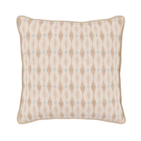 Sierra Ikat Emb Cushion Natural 450x450mm