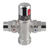 Termostatyczny regulator wody, 1", dla 4 do 8 punktów, chrom